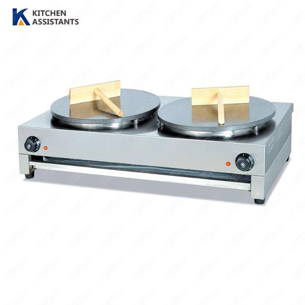 electric baking pans de1professional stainless steel commercial non-stick double single plate crepe maker
electric baking pans de1professional stainless steel commercial non-stick double single plate crepe maker
