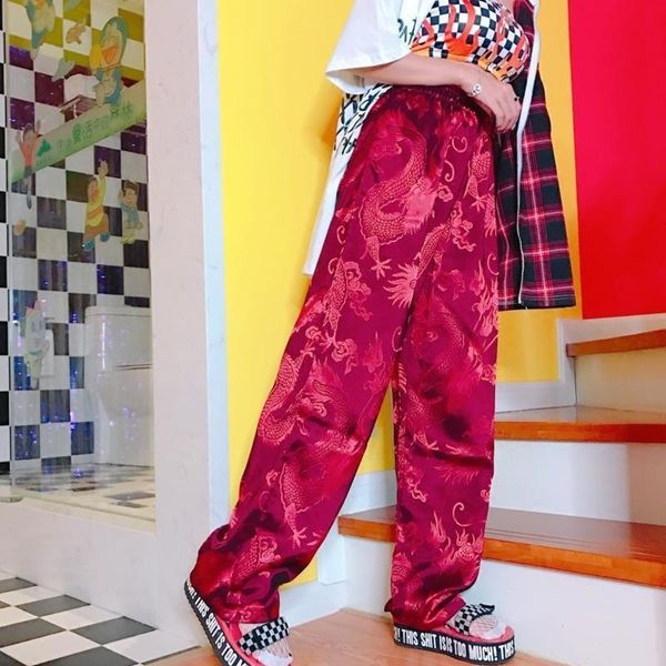harajuku брюки эластичная талия китайский стиль дракона вышивка старинные осени широкие брюки ног женские брюки падают, Black;white
harajuku брюки эластичная талия китайский стиль дракона вышивка старинные осени широкие брюки ног женские брюки падают, Black;white