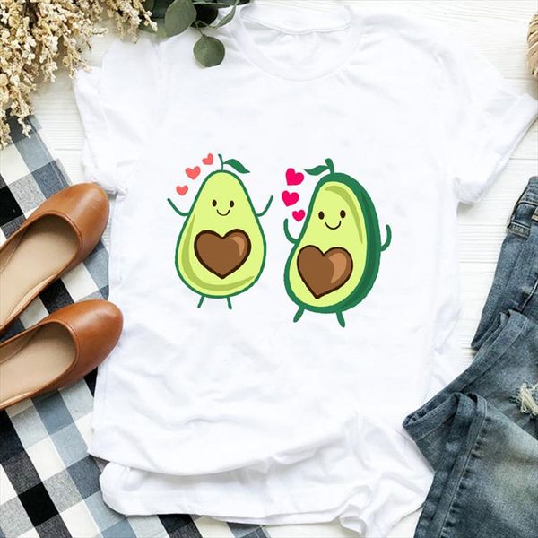 women lady cartoon avocado love trend fashion lover cute 90s ladies t tee womens tshirt female shirt clothes graphic t shirt, White
women lady cartoon avocado love trend fashion lover cute 90s ladies t tee womens tshirt female shirt clothes graphic t shirt, White