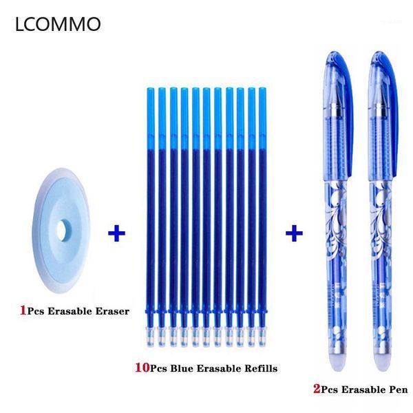 0.5mm erasable pen set magic washable handle gel pens refills rods for school office writing blue black color ink stationery pen1
0.5mm erasable pen set magic washable handle gel pens refills rods for school office writing blue black color ink stationery pen1
