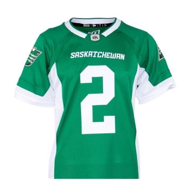 custom 2019 121 saskatchewan roughriders dl micah johnson #2 real full embroidery college jersey or any name or number jersey, Black 
custom 2019 121 saskatchewan roughriders dl micah johnson #2 real full embroidery college jersey or any name or number jersey, Black