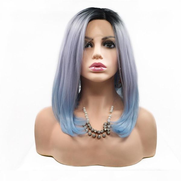 synthetic bob straight wigs ombre three tone natural hair natural hairline heat resistant wigs 12 inches, Black
synthetic bob straight wigs ombre three tone natural hair natural hairline heat resistant wigs 12 inches, Black