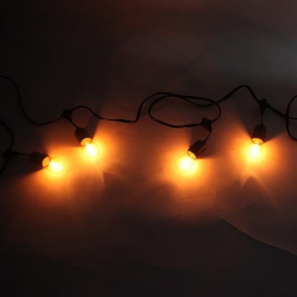 s14 24pcs light bulb outdoor yard lamp string light with black lamp wire high-class materials led strings
s14 24pcs light bulb outdoor yard lamp string light with black lamp wire high-class materials led strings