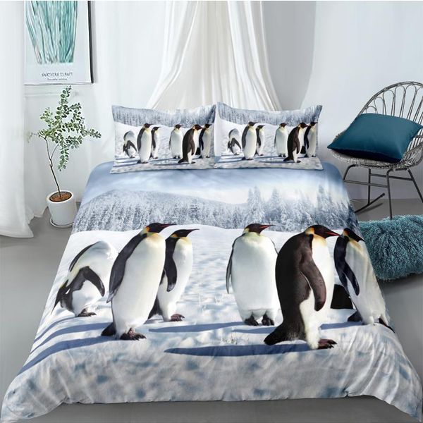 3d duvet cover sets bedding sets bedding bag pillow shams king full double size animal penguin custom design bed linens
3d duvet cover sets bedding sets bedding bag pillow shams king full double size animal penguin custom design bed linens