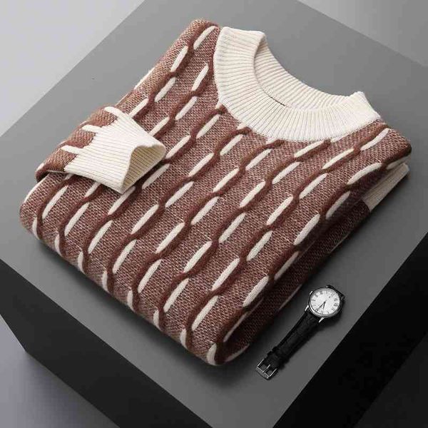 pullover cardigan sweaters autumn winter men's thickened round neck fit youth fancy jacquard contrast, White;black
pullover cardigan sweaters autumn winter men's thickened round neck fit youth fancy jacquard contrast, White;black