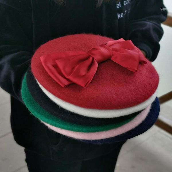 lovely bow beret solid color wool knitted lolita beret women's red girls hat flat hat for wome nz1331, Blue;gray
lovely bow beret solid color wool knitted lolita beret women's red girls hat flat hat for wome nz1331, Blue;gray