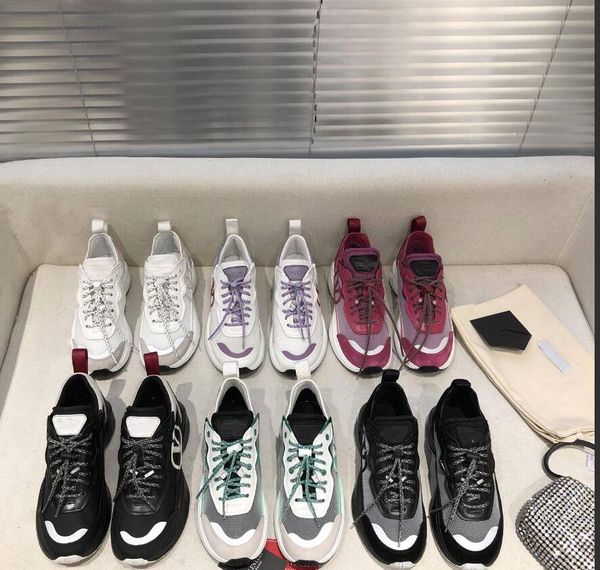 2022 designer sneakers men women casual shoes spring and autumn leather mesh sneakers couple shoe, Black
2022 designer sneakers men women casual shoes spring and autumn leather mesh sneakers couple shoe, Black