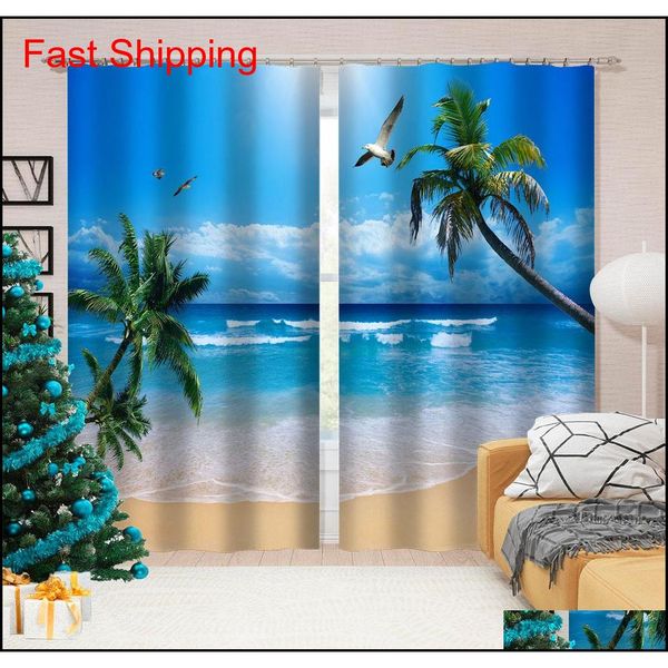 custom blue beach curtains 3d window curtain luxury living room decorate cortina natu jllbxj fight2010
custom blue beach curtains 3d window curtain luxury living room decorate cortina natu jllbxj fight2010