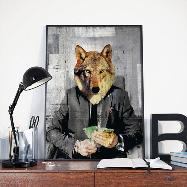 the wolf modern pop culture canvas painting wolf of wall street posters and print cuadros wall art picture for living room decor
the wolf modern pop culture canvas painting wolf of wall street posters and print cuadros wall art picture for living room decor