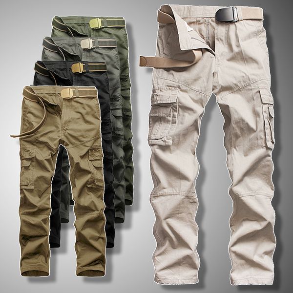 men's 2020 new military long multi-pocket cargo plus size spring brands autmun working pants outdoors a940, Black
men's 2020 new military long multi-pocket cargo plus size spring brands autmun working pants outdoors a940, Black