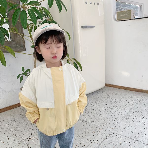 spring autumn boys girls fashion stand collar jackets kids children color matching casual coats outwear 201118, Blue;gray
spring autumn boys girls fashion stand collar jackets kids children color matching casual coats outwear 201118, Blue;gray