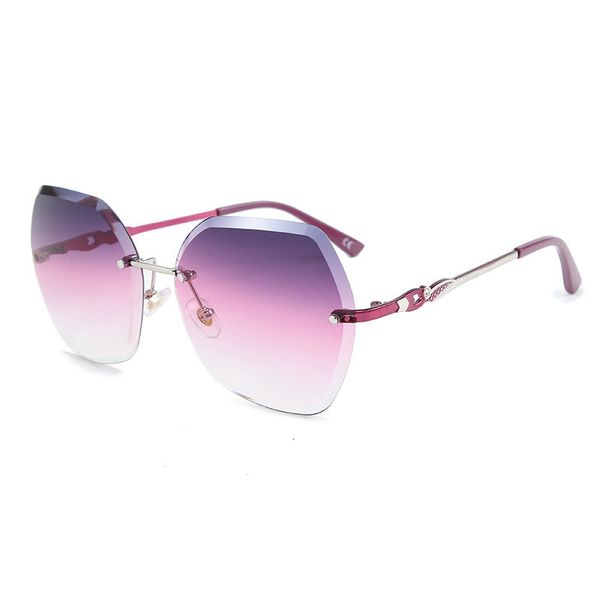 2021 new rimless sunglasses women vintage diamond cutting sun glasses for outdoor club metal frame shades oculos eyewear 50042df, White;black
2021 new rimless sunglasses women vintage diamond cutting sun glasses for outdoor club metal frame shades oculos eyewear 50042df, White;black