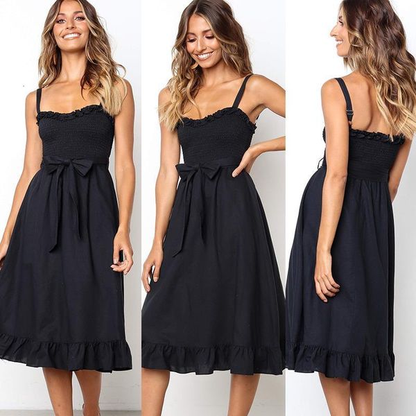 spaghetti strap backless summer dress women elegant 2020 sundress floral print wrap midi dresses for women vestidos, Black;gray
spaghetti strap backless summer dress women elegant 2020 sundress floral print wrap midi dresses for women vestidos, Black;gray