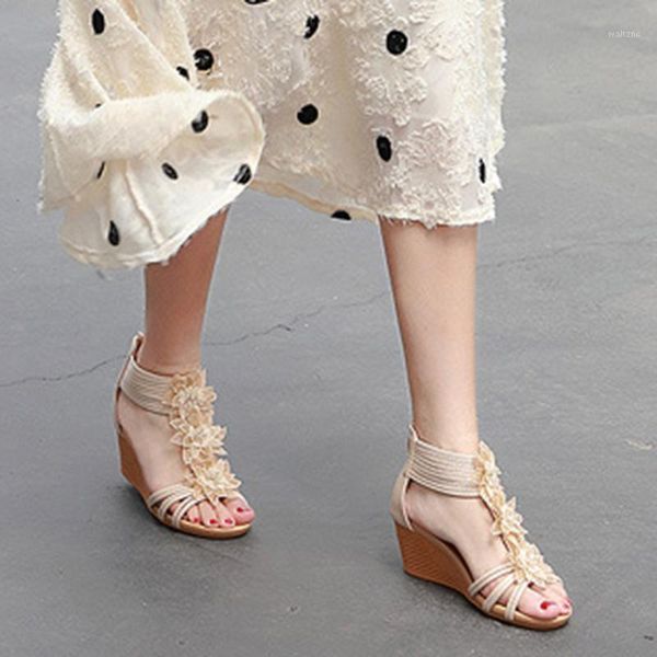 sagace shoes flowers women new female shoes summer casual comfortable sandal wedges leather zapatos de mujer mujer may251, Black
sagace shoes flowers women new female shoes summer casual comfortable sandal wedges leather zapatos de mujer mujer may251, Black