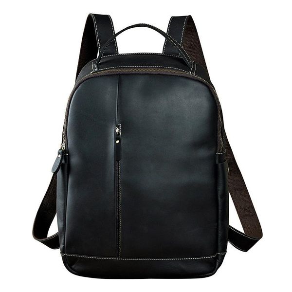 backpack men rucksack school book daypack large capacity genuine leather computer bag travel knapsack retro
backpack men rucksack school book daypack large capacity genuine leather computer bag travel knapsack retro