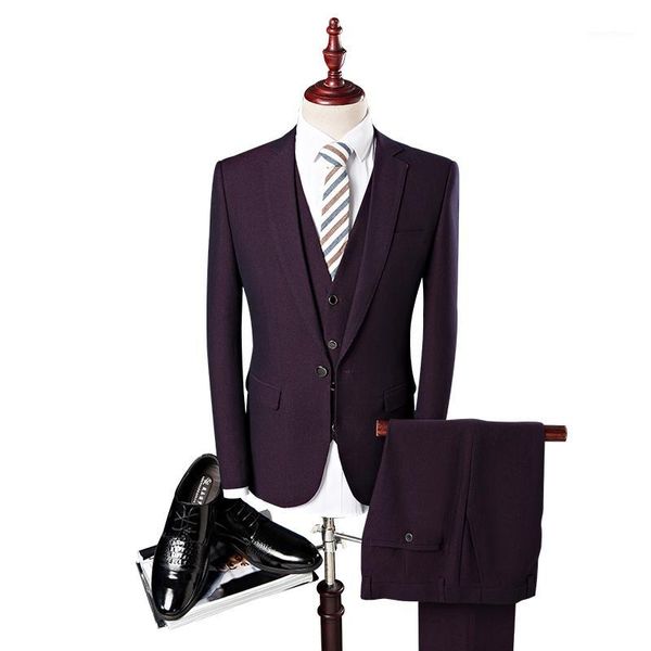 spring men suits 3 pieces slim fit business suits groom tuxedos for formal wedding suit (blazer+pants+vest)1, White;black
spring men suits 3 pieces slim fit business suits groom tuxedos for formal wedding suit (blazer+pants+vest)1, White;black