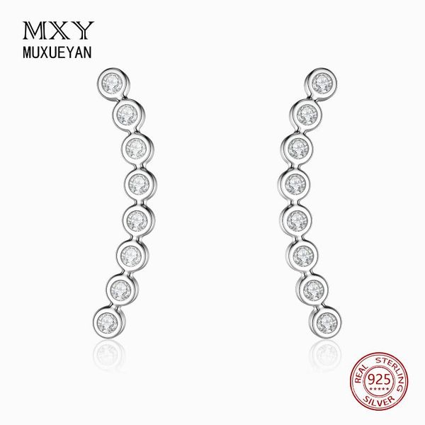 925 sterling silver unique round string stud earrings for women long circle jewelry 2021 trend muxueyan, Golden;silver
925 sterling silver unique round string stud earrings for women long circle jewelry 2021 trend muxueyan, Golden;silver