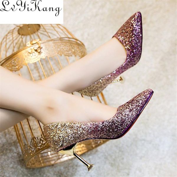 dress shoes women pointed toe pumps blingbling patent leather high heels boat shadow wedding zapatos mujer 39, Black
dress shoes women pointed toe pumps blingbling patent leather high heels boat shadow wedding zapatos mujer 39, Black