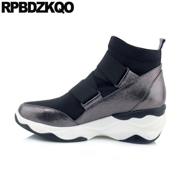 slip on black metallic flatform elastic high heel muffin women ankle boots 2020 round toe booties wedge casual shoes sneakers
slip on black metallic flatform elastic high heel muffin women ankle boots 2020 round toe booties wedge casual shoes sneakers