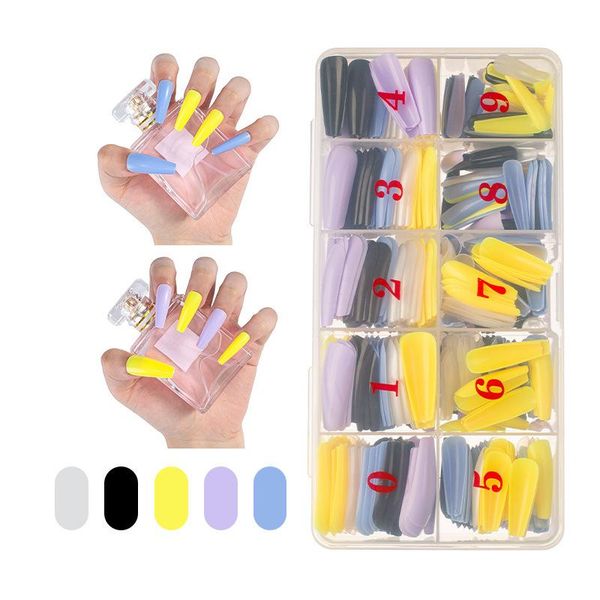 500pcs candy colors long ballerina fake nails natural coffin press on false nail art tips abs full cover nail decor manicure, Red;gold
500pcs candy colors long ballerina fake nails natural coffin press on false nail art tips abs full cover nail decor manicure, Red;gold