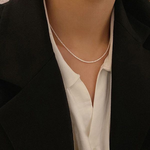 chokers luxury bling rhinestone charm necklace for women gold silver twist alloy snake chain necklaces minimalist jewelry, Golden;silver
chokers luxury bling rhinestone charm necklace for women gold silver twist alloy snake chain necklaces minimalist jewelry, Golden;silver
