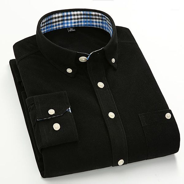 men shirt 2020 new men corduroy long sleeve shirt camisas hombre fashion casual slim fit social formal business cotton1, White;black
men shirt 2020 new men corduroy long sleeve shirt camisas hombre fashion casual slim fit social formal business cotton1, White;black
