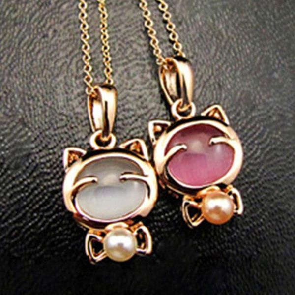new fashion jewelry lucky cat bohemian statement necklace cat eye stone pendant necklace female elegant necklace 2019 jlllof, Silver
new fashion jewelry lucky cat bohemian statement necklace cat eye stone pendant necklace female elegant necklace 2019 jlllof, Silver