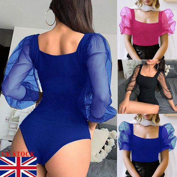 women's jumpsuits & rompers women mesh sleeve bodysuit romper puff tulle jumpsuit, Black;white
women's jumpsuits & rompers women mesh sleeve bodysuit romper puff tulle jumpsuit, Black;white