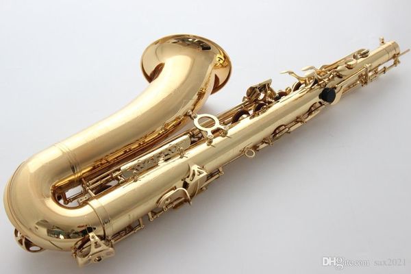 tenor saxophone bb gold lacquer sax tenor professional musical instrument with case mouthpiece 
tenor saxophone bb gold lacquer sax tenor professional musical instrument with case mouthpiece