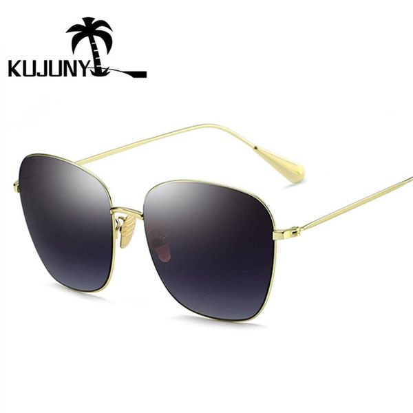 kujuny women's sunglasses large metal frame sun glasses new ladies sunglass uv protection eyewear brand design eyeglasses, White;black
kujuny women's sunglasses large metal frame sun glasses new ladies sunglass uv protection eyewear brand design eyeglasses, White;black