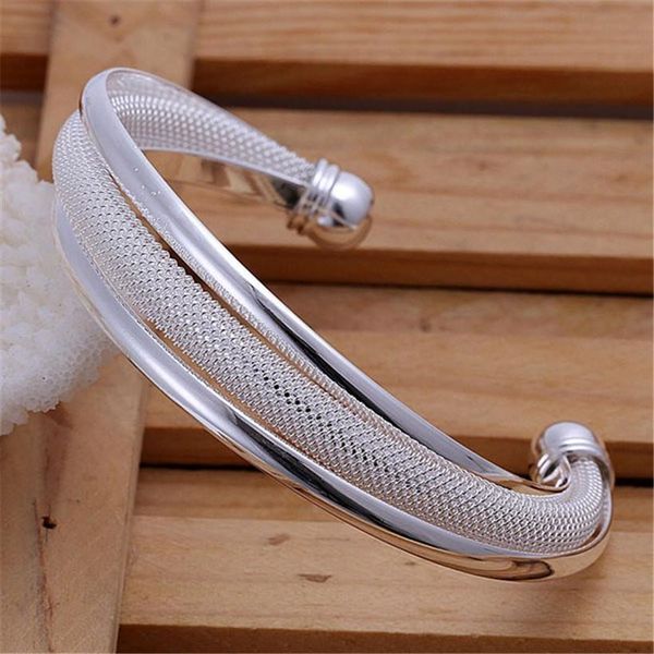 factory direct silver color jewelry fashion noble stylish simplicity female hypotenuse mesh bangles b019 h jllopl, Black
factory direct silver color jewelry fashion noble stylish simplicity female hypotenuse mesh bangles b019 h jllopl, Black
