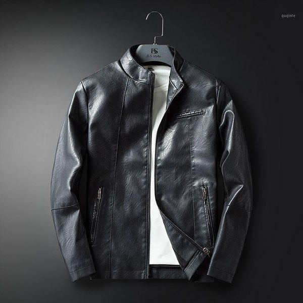 men's wear pu skin leather clothing loose coat winter self-cultivation type leather jacket trend wallet loose coat1, Black
men's wear pu skin leather clothing loose coat winter self-cultivation type leather jacket trend wallet loose coat1, Black