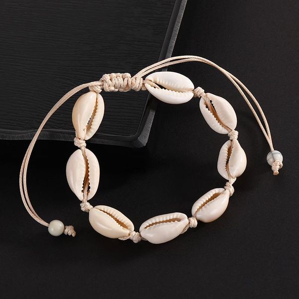 1pcs fashion european and american retro shell bracelet natural shell braided bracelet men and women jewelry holiday party gift
1pcs fashion european and american retro shell bracelet natural shell braided bracelet men and women jewelry holiday party gift