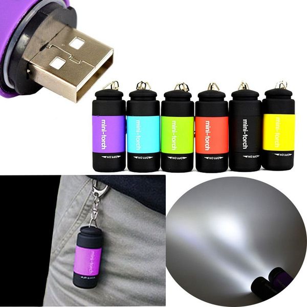 torch new 0.5w usb mini keychain rechargeable pocket led light flashlight lamp 0.3w 25lm multicolor mini-torch gga222 50, Silver
torch new 0.5w usb mini keychain rechargeable pocket led light flashlight lamp 0.3w 25lm multicolor mini-torch gga222 50, Silver