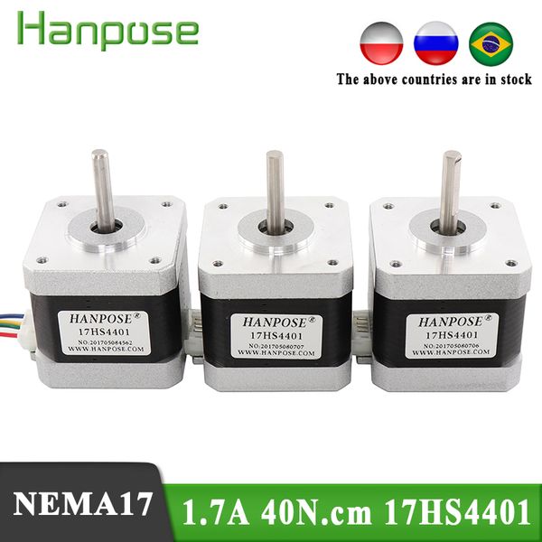 бесплатная доставка высота высота nema17 шаговый двигатель 42 двигатель 1.7a 40n.cm 17hs4401 для 3d-принтера двигателя cnc xyz
бесплатная доставка высота высота nema17 шаговый двигатель 42 двигатель 1.7a 40n.cm 17hs4401 для 3d-принтера двигателя cnc xyz