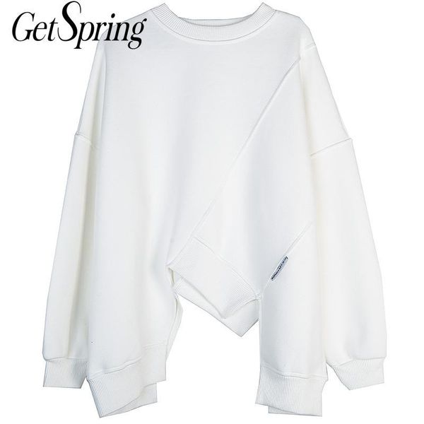 getspring women hoodies asymmetry black white pullovers hoodie women irregular loose casual sweatshirt 2020 new fashion
getspring women hoodies asymmetry black white pullovers hoodie women irregular loose casual sweatshirt 2020 new fashion