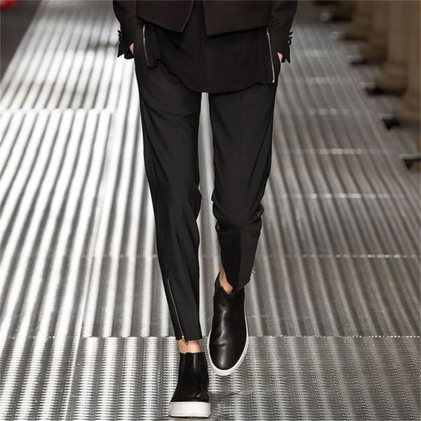 catwalk мужские повседневные брюки боковые молния брюки украшенные брюки лодыжки, штаны ноги, брюки гарема, плюс большой размер британский с, Black
catwalk мужские повседневные брюки боковые молния брюки украшенные брюки лодыжки, штаны ноги, брюки гарема, плюс большой размер британский с, Black