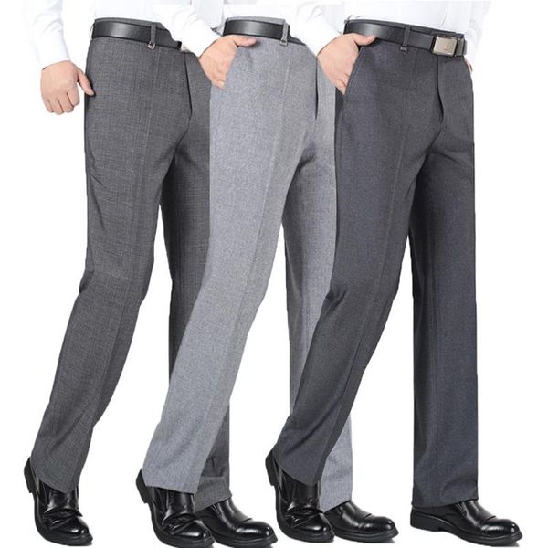 spring and summer 2021 thin mens dress pants middle aged trousers business suit pants homme straight loose casual male, White;black
spring and summer 2021 thin mens dress pants middle aged trousers business suit pants homme straight loose casual male, White;black