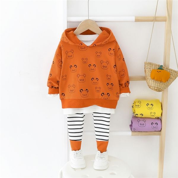 hylkidhuose 2020 spring girls clothing sets cartoon hooded baby t shirt pants toddler infant clothes kids children clothing lj201223, White
hylkidhuose 2020 spring girls clothing sets cartoon hooded baby t shirt pants toddler infant clothes kids children clothing lj201223, White