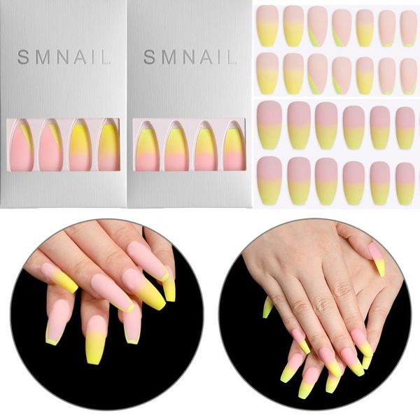 24pcs long coffin nail tips matte ballerina false nails wearable detachable full cover fake nails manicure tool with press glue, Red;gold
24pcs long coffin nail tips matte ballerina false nails wearable detachable full cover fake nails manicure tool with press glue, Red;gold