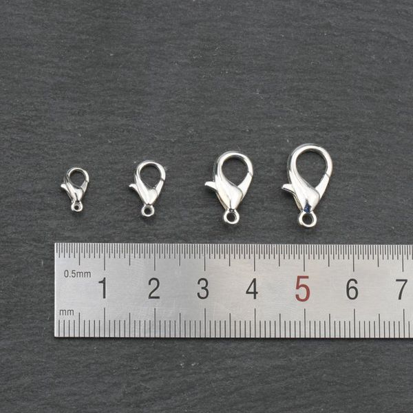 100pcs 10/12/14/16mm gold sliver color metal lobster clasps hooks metal connectors for jewelry making diy, necklace accessories bbybzu
100pcs 10/12/14/16mm gold sliver color metal lobster clasps hooks metal connectors for jewelry making diy, necklace accessories bbybzu