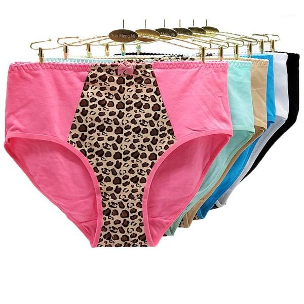6 pcs/lot plus size xxl-4xl briefs leopard bow ladies underwear high-waist breathable mommy pants big size comfortable panties1, Black;pink
6 pcs/lot plus size xxl-4xl briefs leopard bow ladies underwear high-waist breathable mommy pants big size comfortable panties1, Black;pink