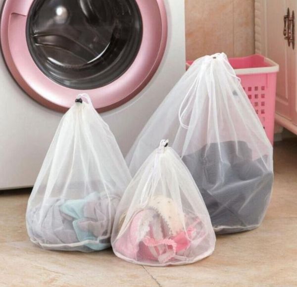 nylon washing laundry bag 3 size drawstring bra underwear baskets mesh bag household laundry wash care wholesale
nylon washing laundry bag 3 size drawstring bra underwear baskets mesh bag household laundry wash care wholesale