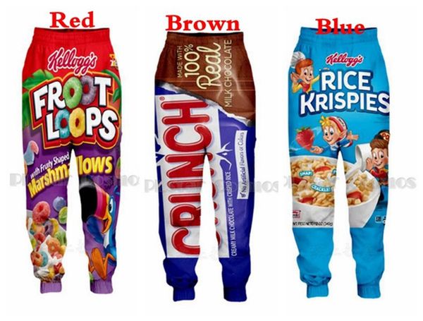 candy snack bag chocolate sauce pants men novelty 3d cool harajuku pants full hip hop sweatpants m13, Black
candy snack bag chocolate sauce pants men novelty 3d cool harajuku pants full hip hop sweatpants m13, Black