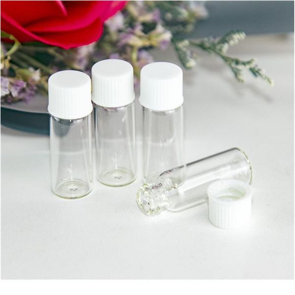 1ml mini glass bottles vials white plastic cap empty tiny transparent glass bottle jars screw cap 10*28*6mm wholesal jllzfn
1ml mini glass bottles vials white plastic cap empty tiny transparent glass bottle jars screw cap 10*28*6mm wholesal jllzfn