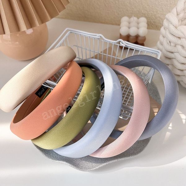 satin headband women's spring summer soild color wide-brimmed small sponge thick head hoop wild simple hair accessories, Slivery;white
satin headband women's spring summer soild color wide-brimmed small sponge thick head hoop wild simple hair accessories, Slivery;white