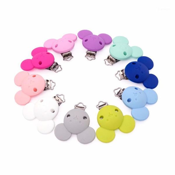 sutoyuen 15pc bpa baby silicone pacifier clip bear head cartoon clip diy dummy teether soother nursing toy accessory holder1
sutoyuen 15pc bpa baby silicone pacifier clip bear head cartoon clip diy dummy teether soother nursing toy accessory holder1