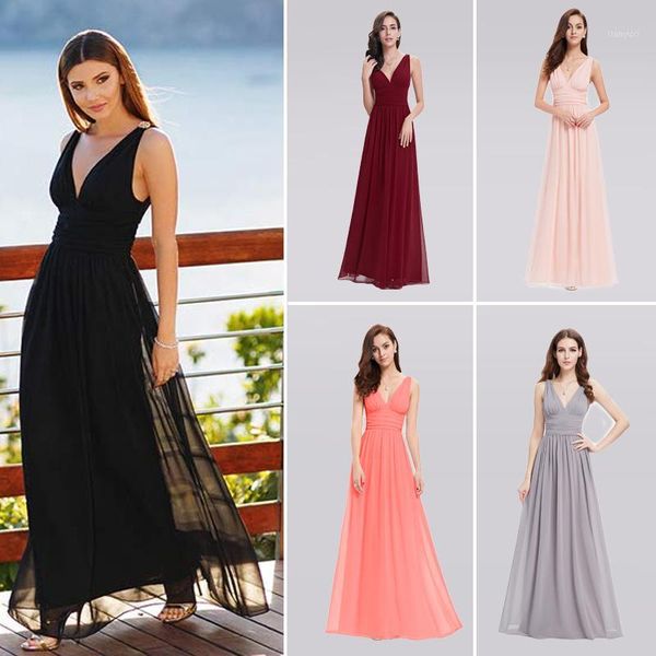 elegant long evening dresses eb26109 v-neck sleeveless a-line chiffon 2020 special occasion gowns vestido longo de festa1, White;black
elegant long evening dresses eb26109 v-neck sleeveless a-line chiffon 2020 special occasion gowns vestido longo de festa1, White;black