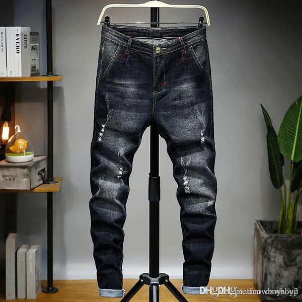 men's wear 2021 luxury designer jeans, square jeans, men's perfume, motorcycle riders, high waist tight black men's trou, Blue
men's wear 2021 luxury designer jeans, square jeans, men's perfume, motorcycle riders, high waist tight black men's trou, Blue
