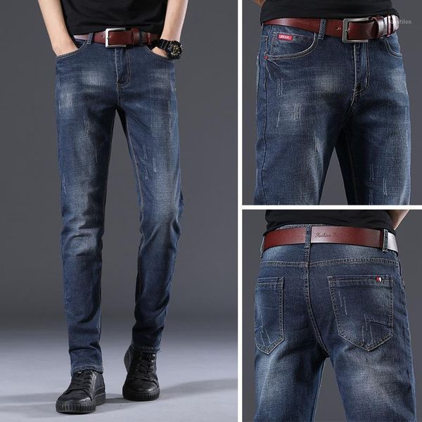 men's jeans boutique spring and autumn 2021 men's korean slim legged pants youth fashion trend of1, Blue
men's jeans boutique spring and autumn 2021 men's korean slim legged pants youth fashion trend of1, Blue